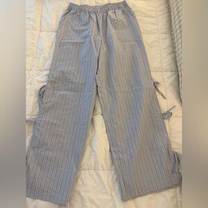 Wild Fable women’s  Light Blue Striped Pants
